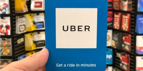 $25 Uber eGift Card Just $22.50 + More (Valid on UberEATS Orders & Rides)