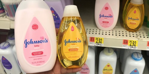 Johnson’s Baby Products as Low as 67¢ After Cash Back at Walmart