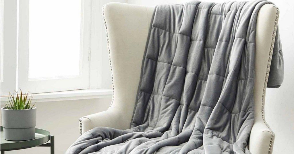 Machine Washable Weighted Blanket Only $40.98 Shipped (Available in
