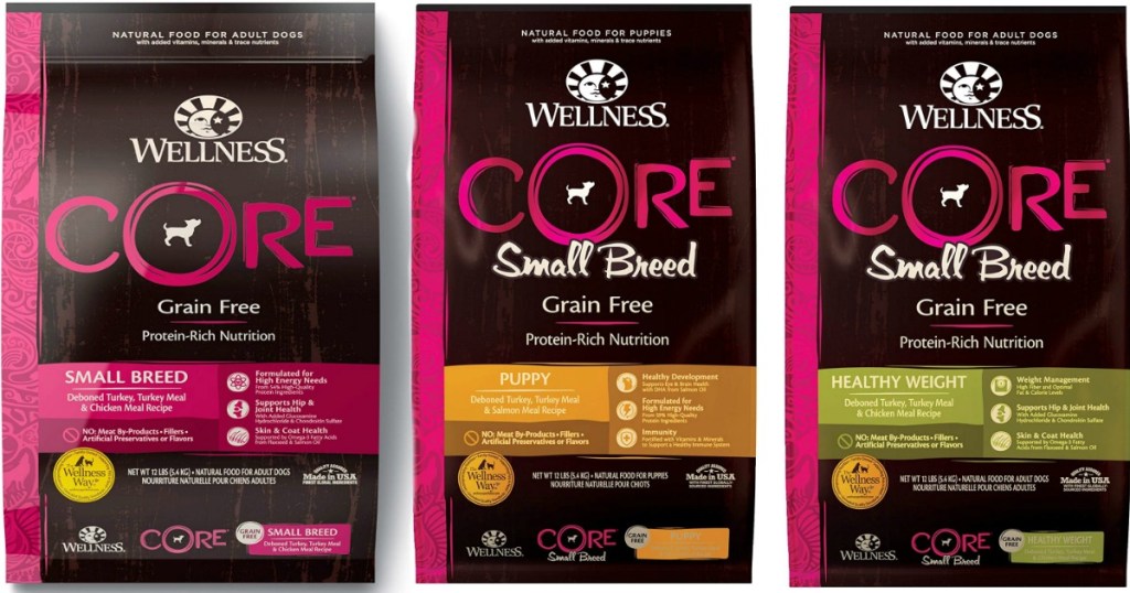 Over 30% Off Wellness Core Grain Free Dry Dog Food at Amazon