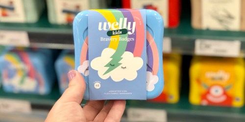 Welly First Aid Brand Now Available Exclusively at Target (Includes Bravery Bandages, Calm Balm, & More)