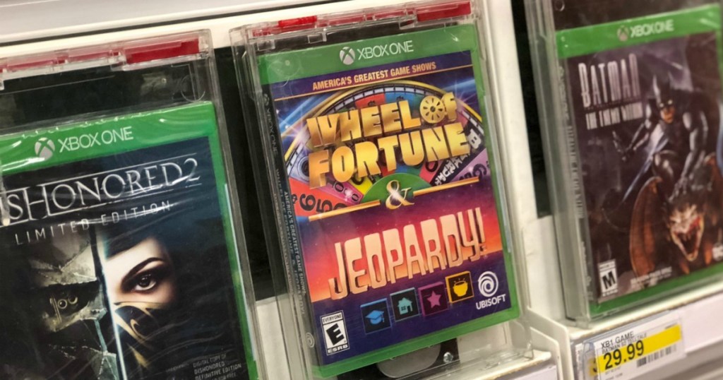 Wheel of Fortune & Jeopardy Xbox One Game Only 8.99