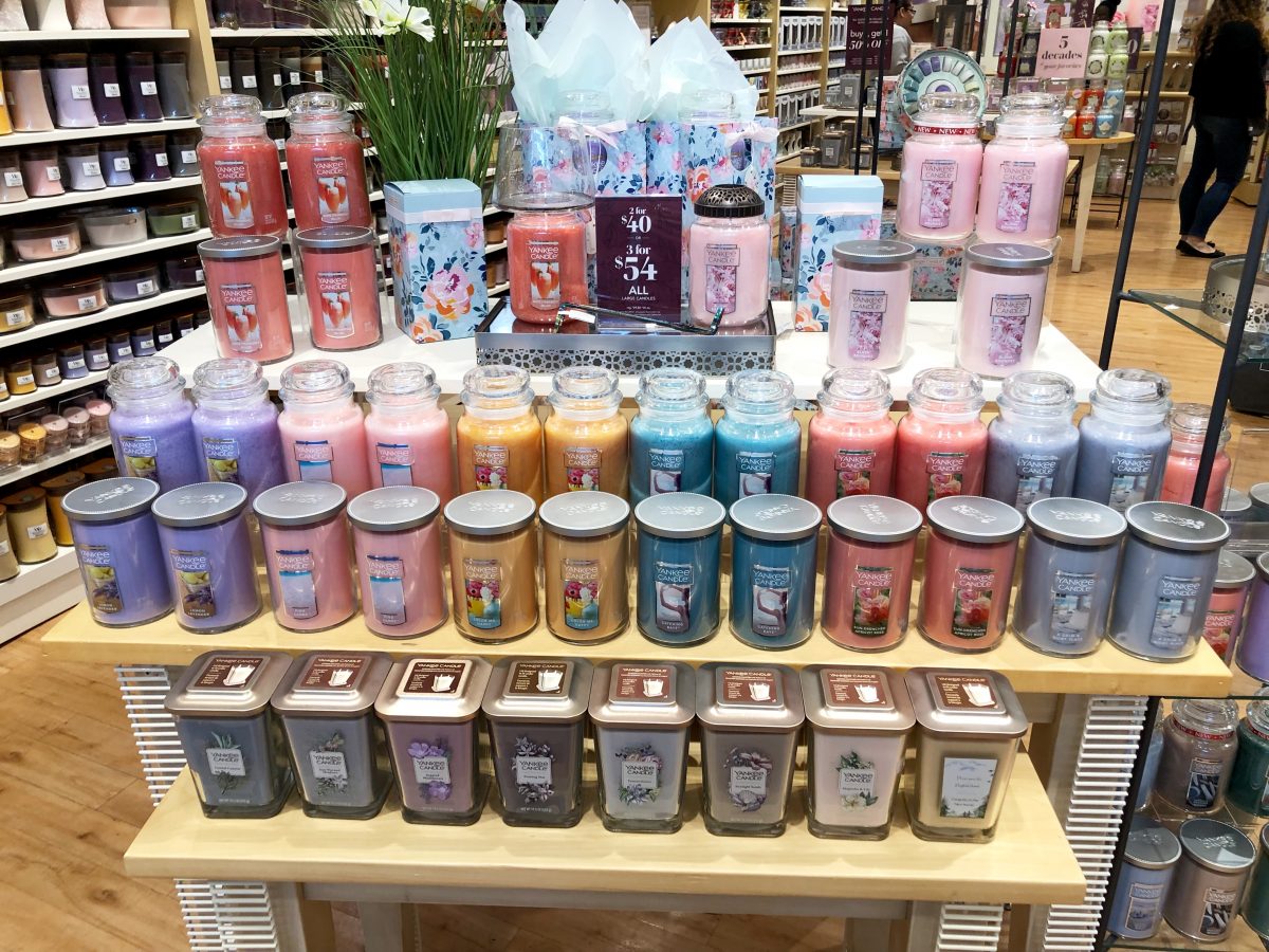 store display of candles