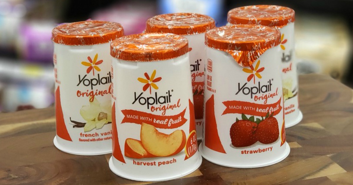 $2.50 Worth of New Yoplait Yogurt Coupons = Singles Only 23¢ Each After Cash Back at Walmart