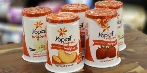 $2.50 Worth of New Yoplait Yogurt Coupons = Singles Only 23¢ Each After Cash Back at Walmart