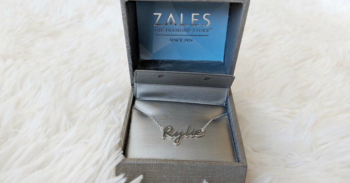 Zales Personalized Necklace