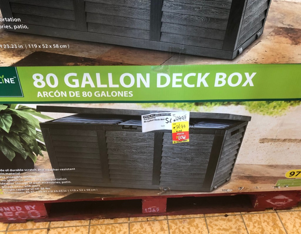 Aldi Deck Box 2024 Becky Carolee