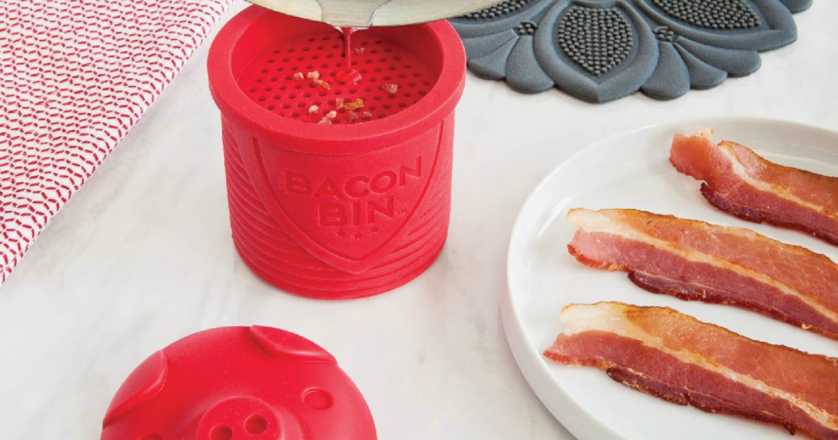 Pudgy Pig Bacon Grease Holder Only $9.99 Shipped & More Kitchen Gadget ...