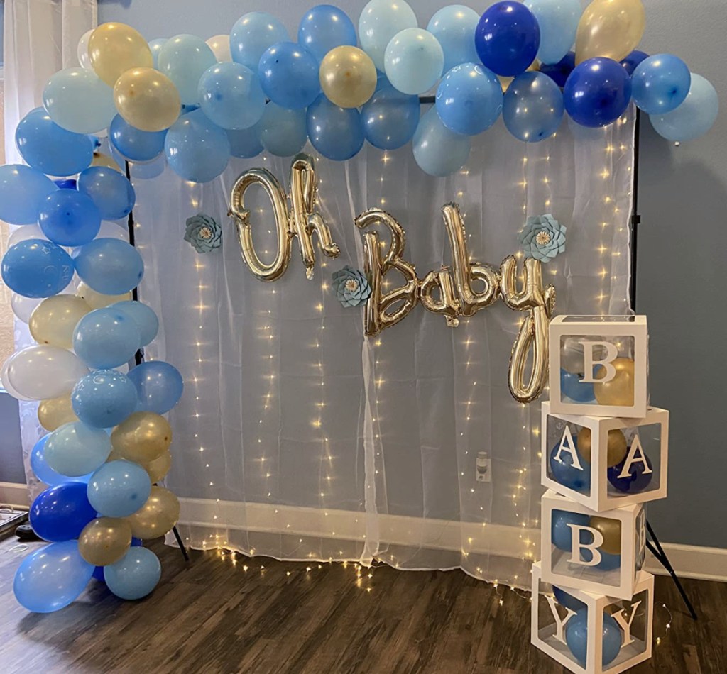 balloon arbor and boxes from amazon customer photo