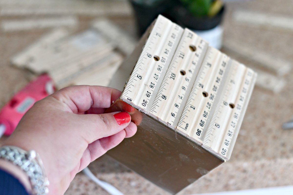 Ruler Succulent Planter | Teacher Appreciation Gift Idea