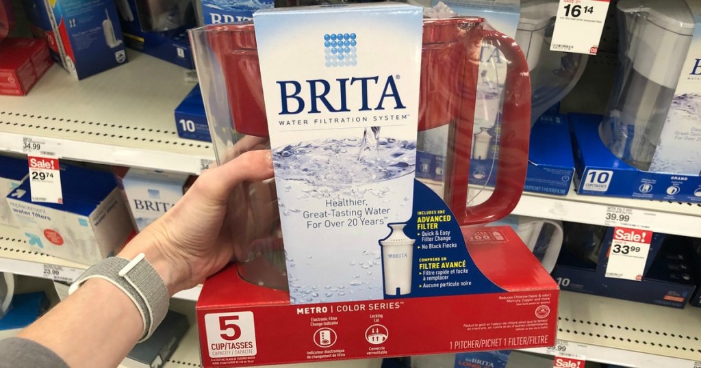 4/1 Brita Product Printable Coupon + Deals on Pitchers, Water Bottles