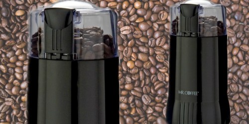 Mr. Coffee Electric Coffee Bean Grinder Just $10 (Regularly $19)