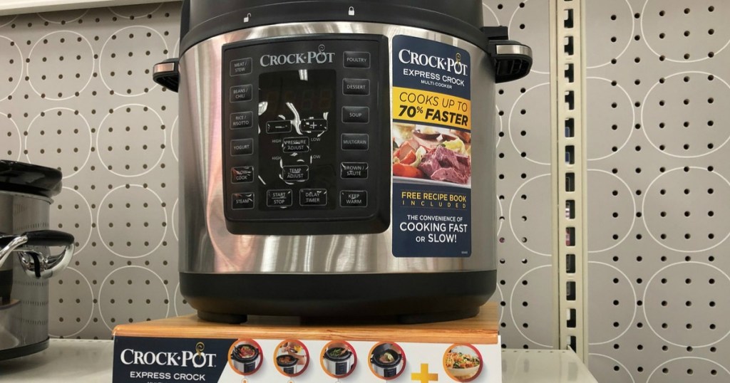 crock pot express on store shelf