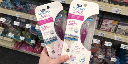 Two FREE Schick Hydro Silk Razors After CVS Rewards (Starting 4/21)