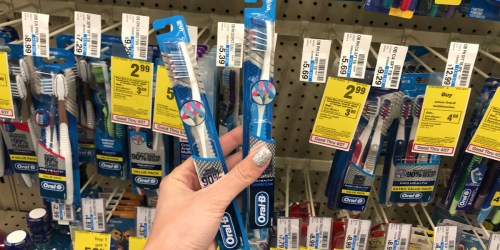Two FREE Oral-B Toothbrushes After Cash Back & CVS Rewards + More