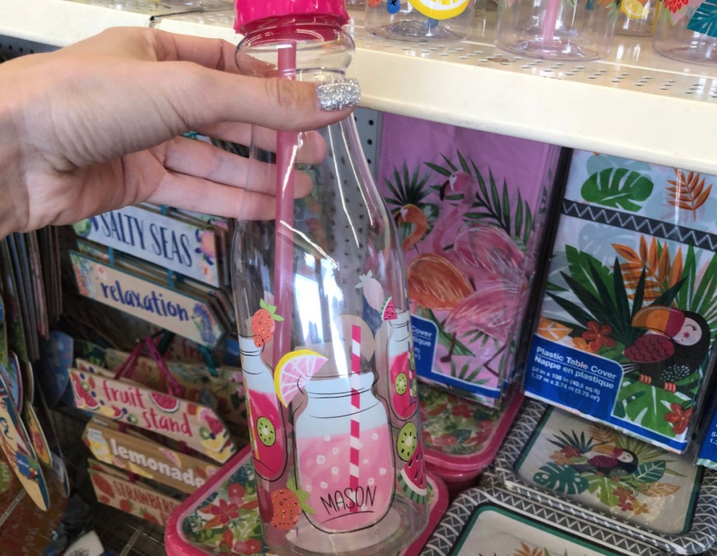 New Summer Finds Only 1 at Dollar Tree (Fun Water Bottles, Party Supplies & More)