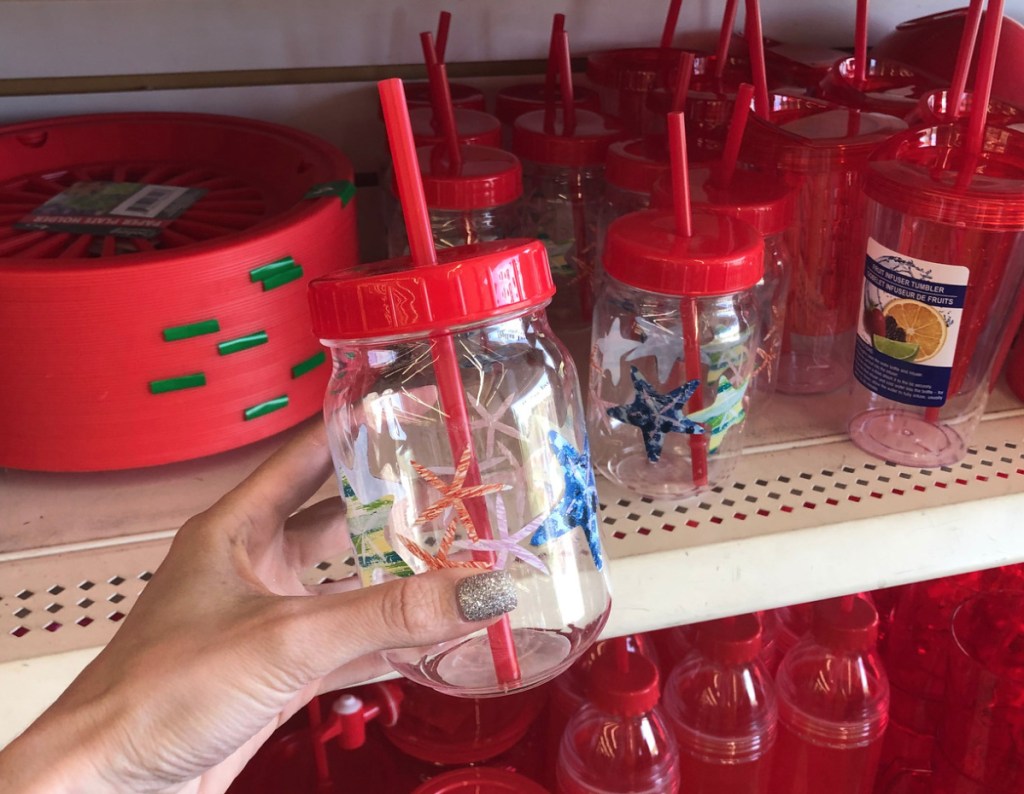 New Summer Finds Only 1 at Dollar Tree (Fun Water Bottles