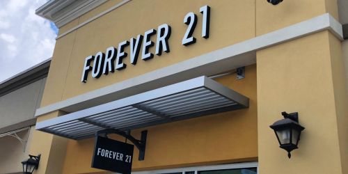 $5 Off $5+ Forever 21 Online Purchase