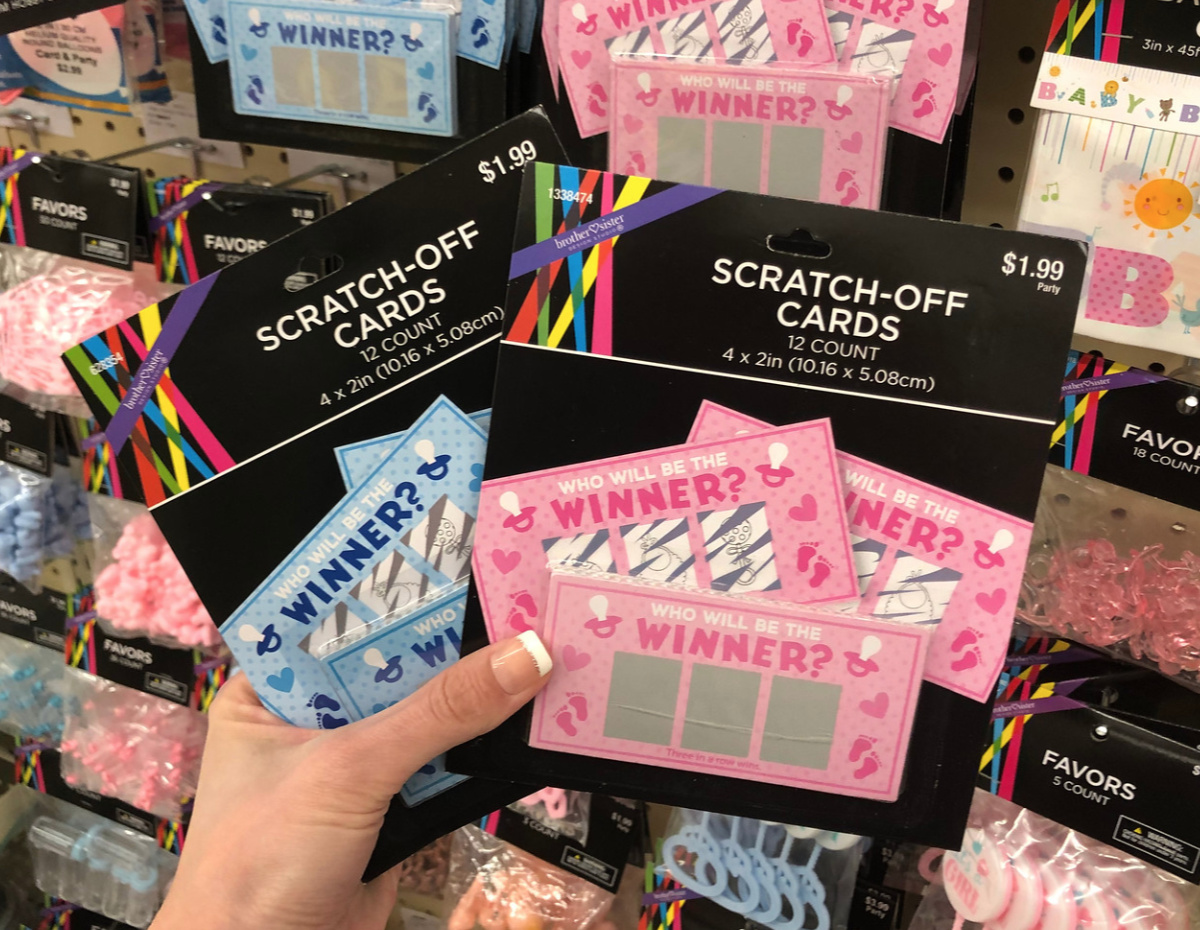 scratch-off cards at Hobby Lobby