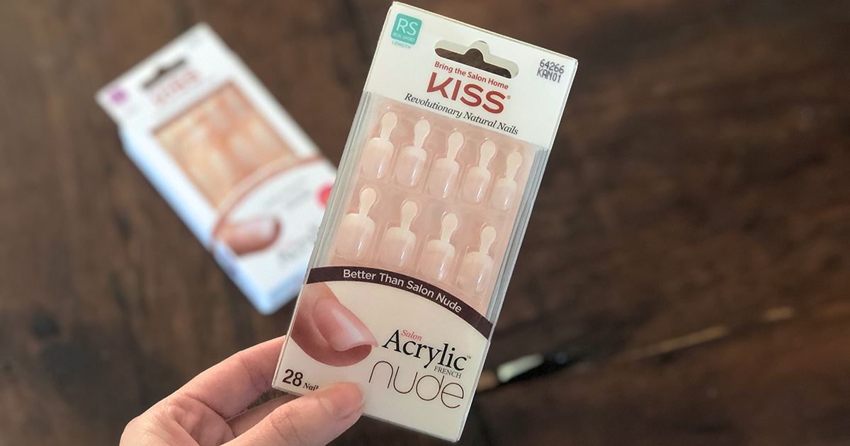 kiss nail tutorial — kiss french nude nail package