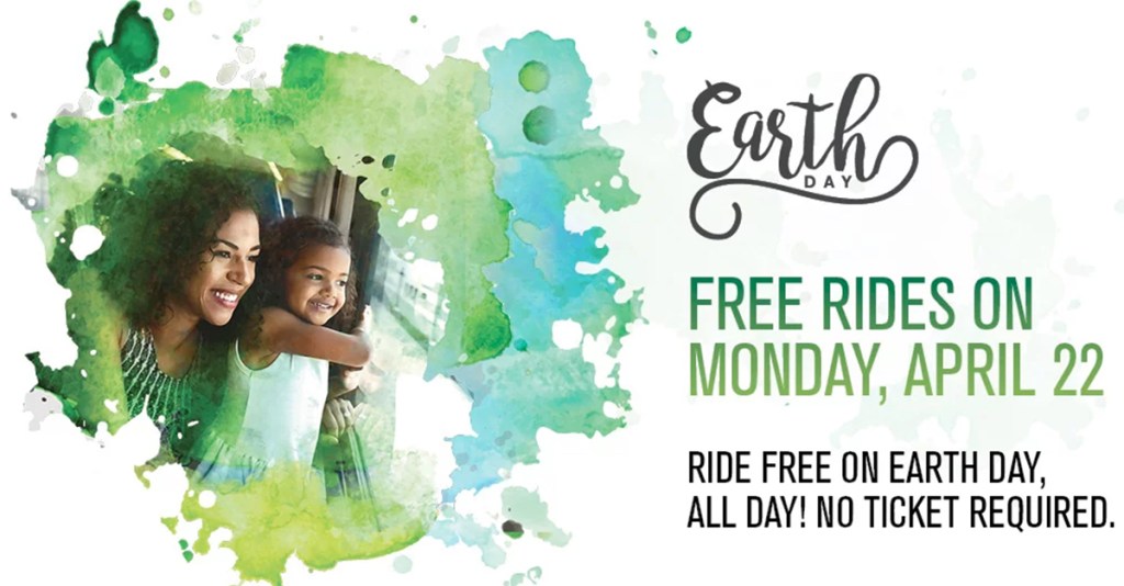 metrolink trains free rides on earth day april 22nd