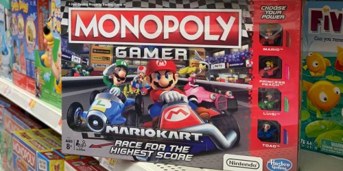 Monopoly Gamer Mario Kart Board Game Only $9 (Regularly $20) at Walmart