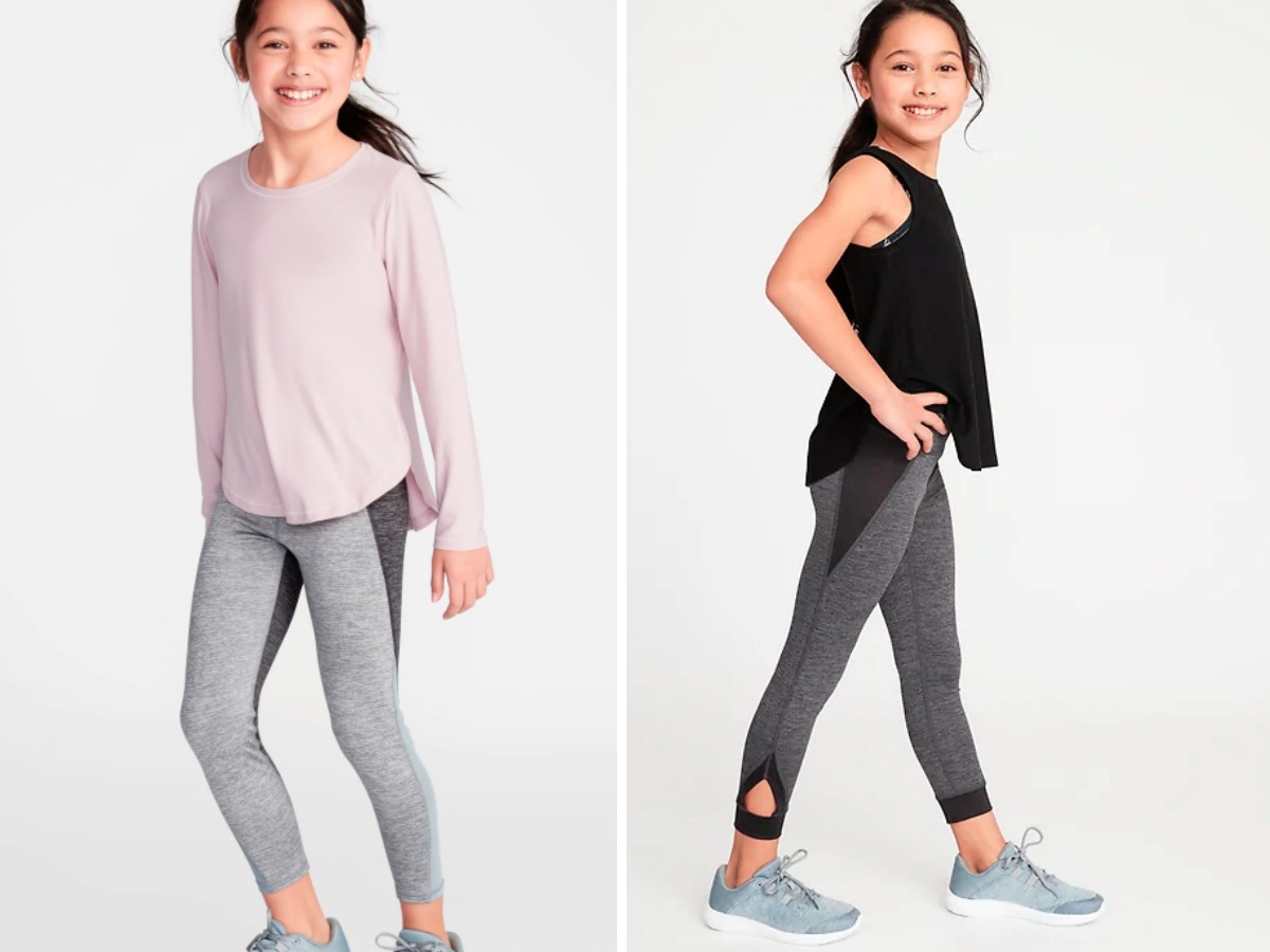 Old Navy High-Waisted PowerSoft Super-Flare Performance Leggings for Girls  | Hamilton Place