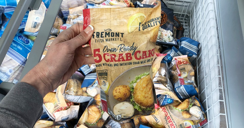 aldi food finds april 3 - frozen crab cakes