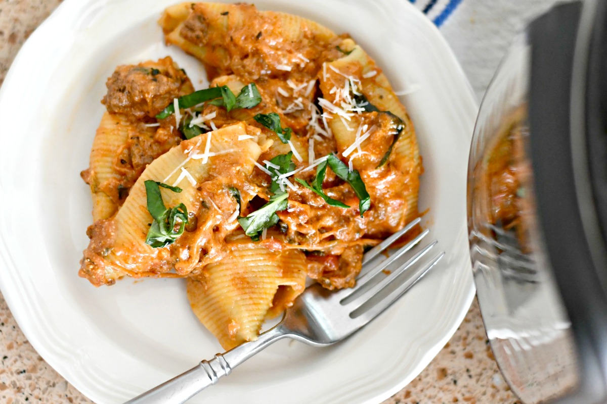 Instant pot stuffed discount shells