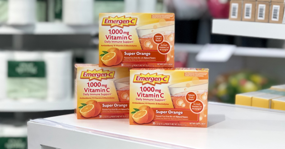 $4 Worth of New Emergen-C Coupons + Target Deal Idea