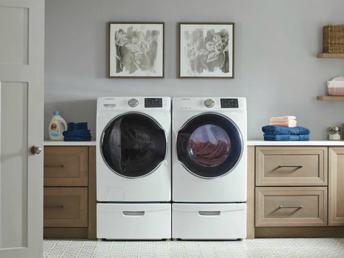 Up to 700 Off Samsung Washer & Dryer Sets at Home Depot