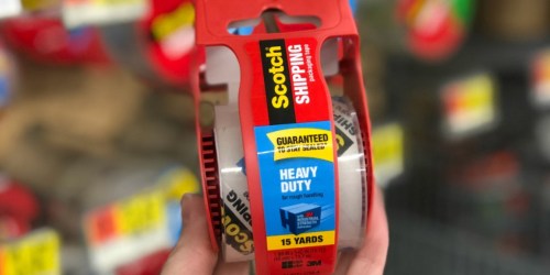 Scotch Heavy Duty Packaging Tape + Dispenser 6-Pack Only $9.59 Shipped (Just $1.60 Each)