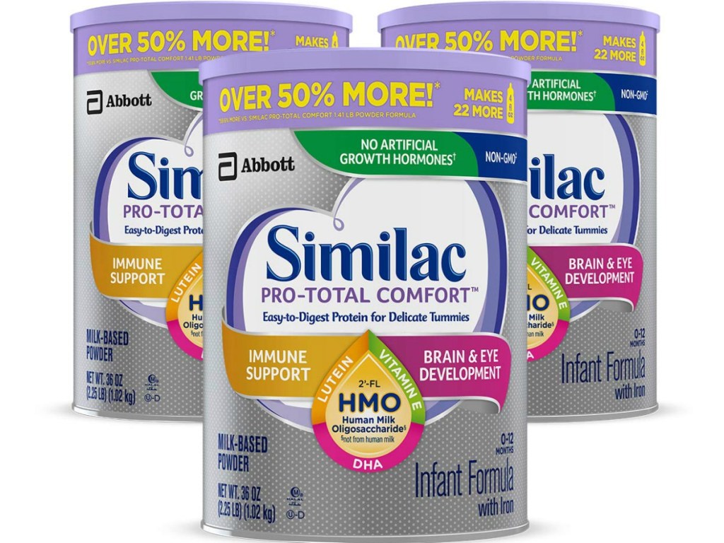 Amazon THREE Similac ProSensitive Cans Only 69 Shipped (Just 23 Each)