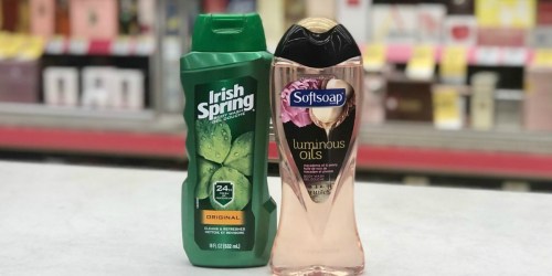 Irish Spring & Softsoap Body Wash Just 93¢ Shipped Each After Walgreens Rewards