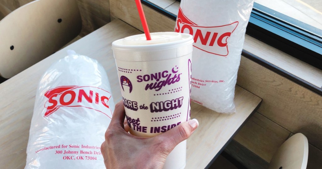 Sonic Sells Bags of Ice for Only 2 Official Hip2Save