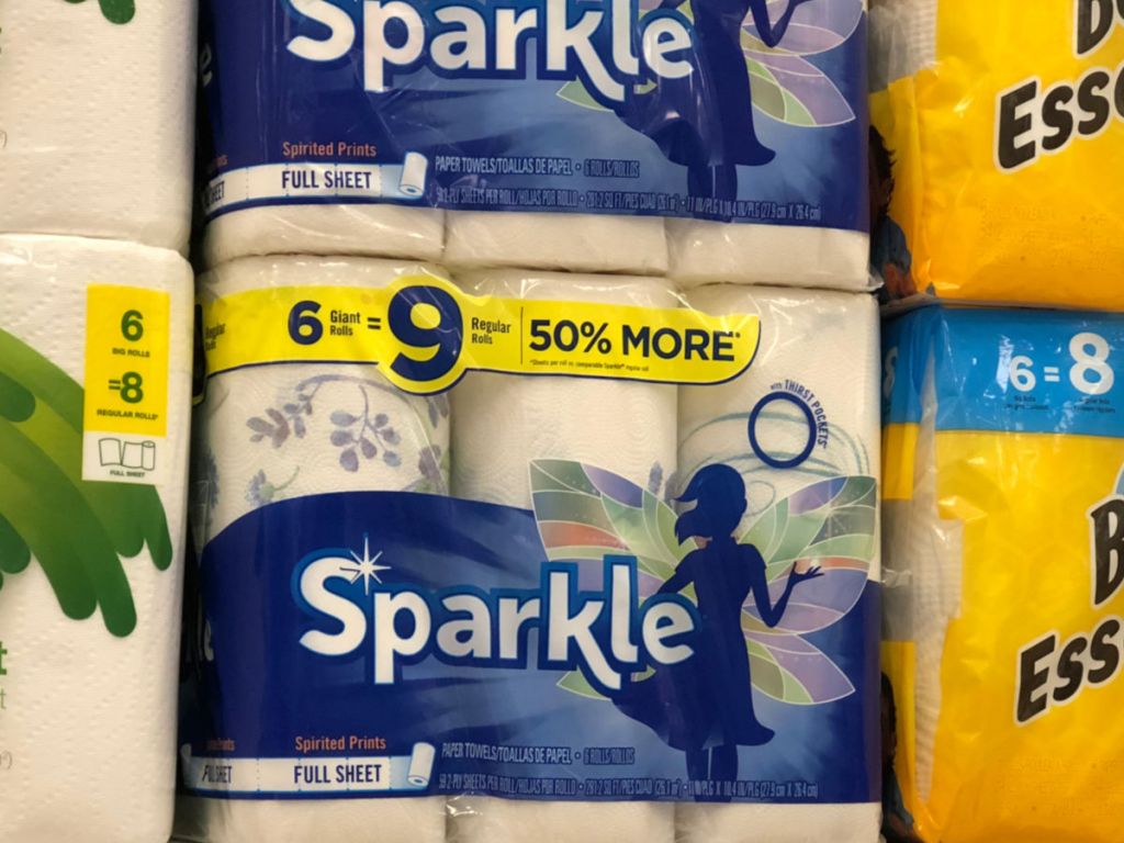 sparkle giant paper towels