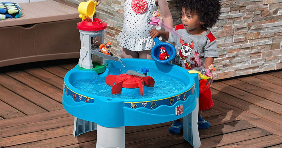 paw patrol water table toys