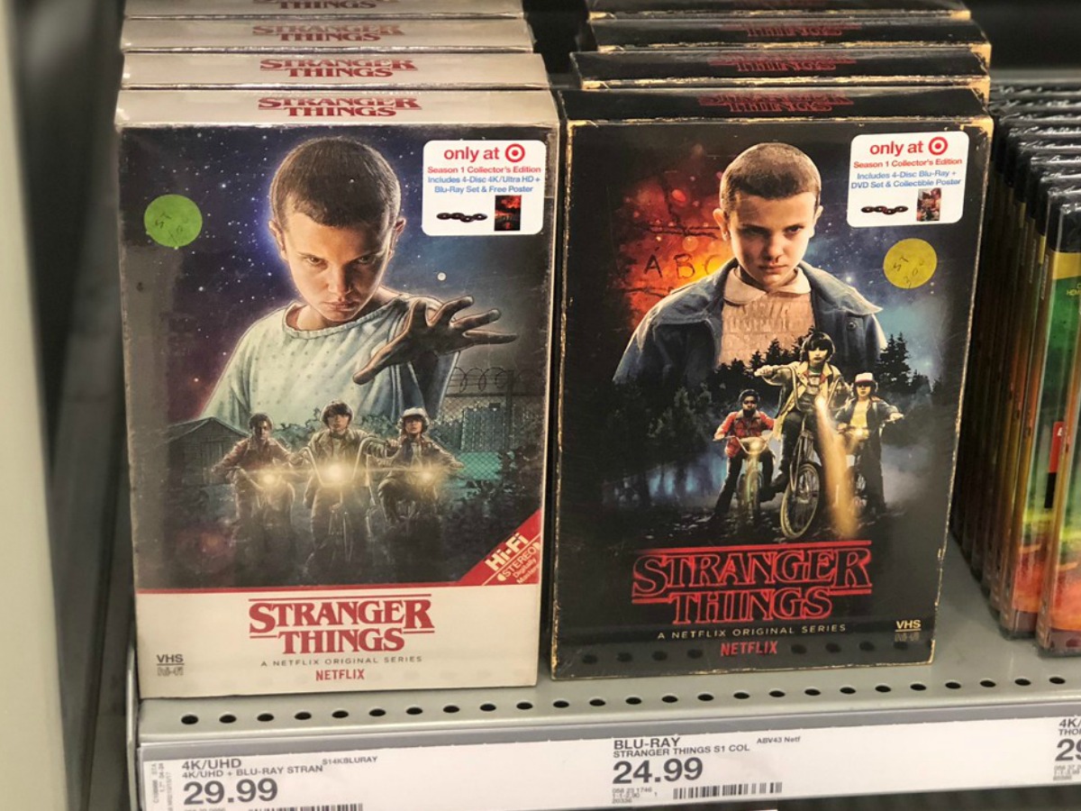 stranger things 3 dvd