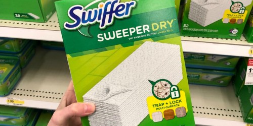 Swiffer Sweeper Dry Mop Refills 52-Count Just $7 Shipped on Amazon (Regularly $12)