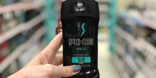 New Axe Printable Coupons = 4 Better Than Free Deodorants After Cash Back & Target Gift Card