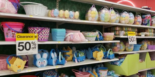 Up to 50% Off Easter Decor, Baskets & Candy at Target