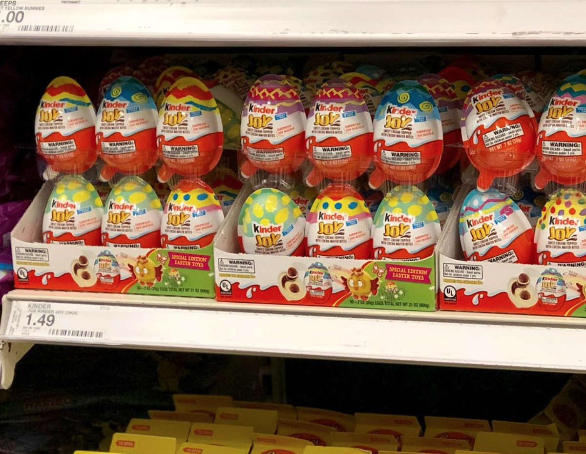 kinder eggs target