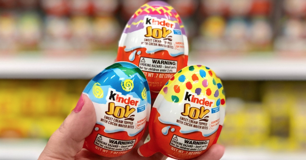 Kinder Joy Eggs Only 65 After Cash Back at Target