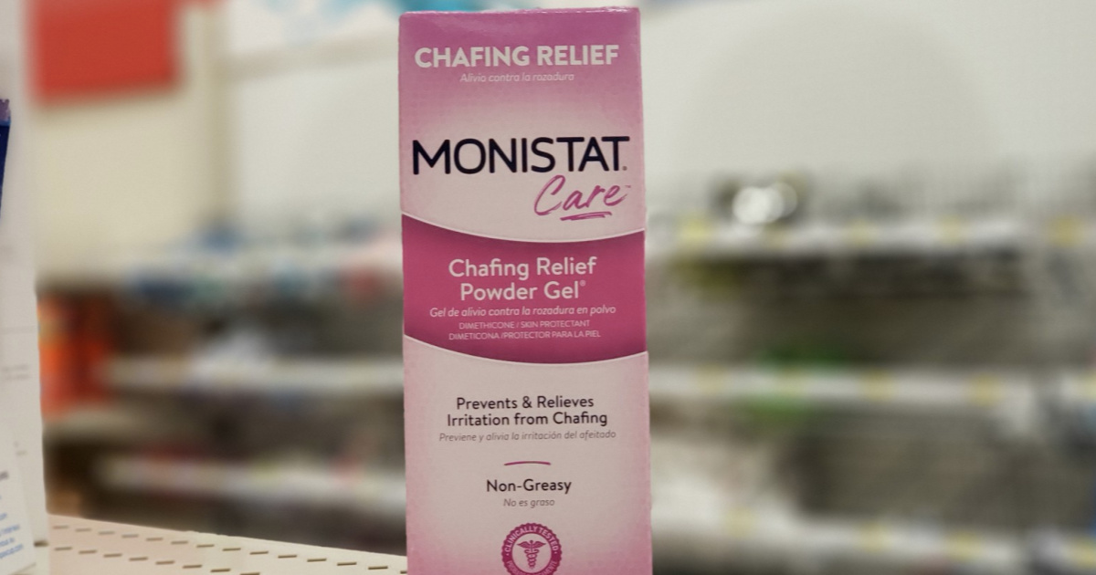 Monistat Care Chafing Relief Powder Gel Just 2 89 At Target