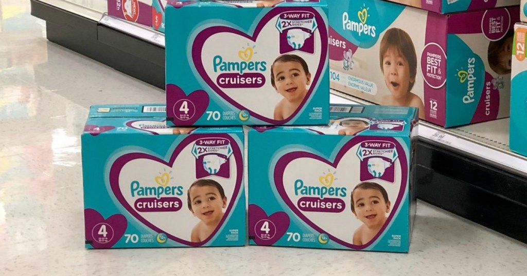 pampers cruisers boxed diapers at target