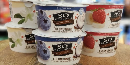 So Delicious Coconut Milk Yogurt Only 58¢ Each After Cash Back at Target