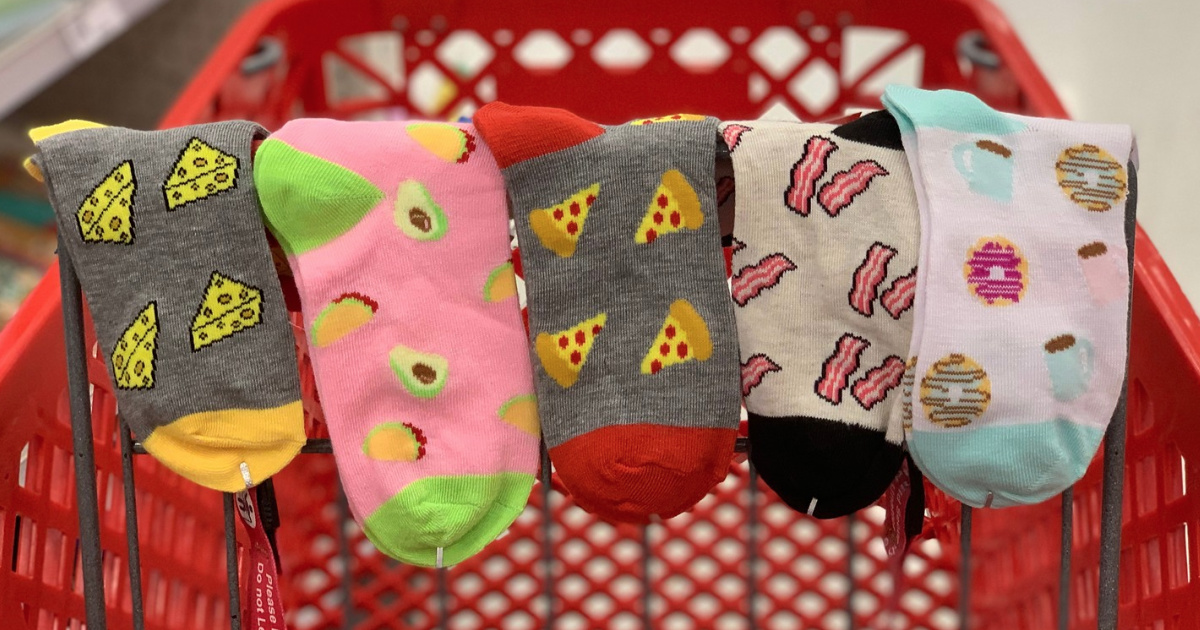 Fun Socks Only 1 at Target (Pizza, Avocado, Bacon & More)