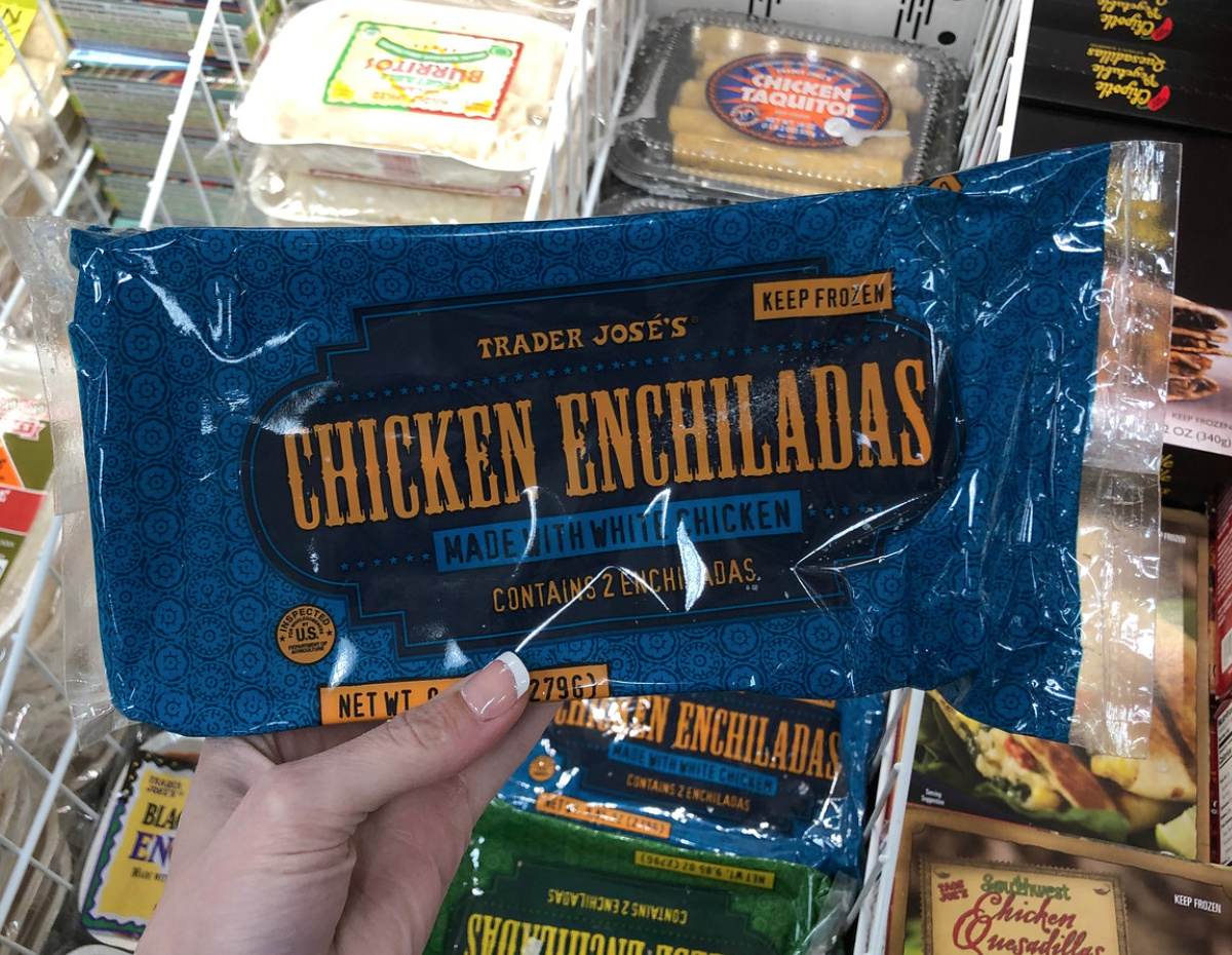 Trader Joe's chicken enchiladas