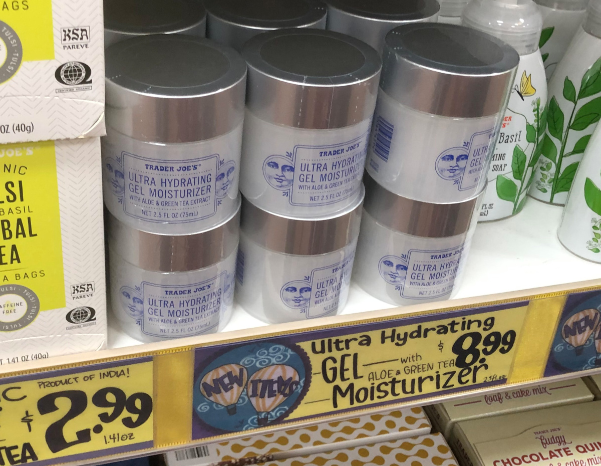 gel moisturizer trader joe's