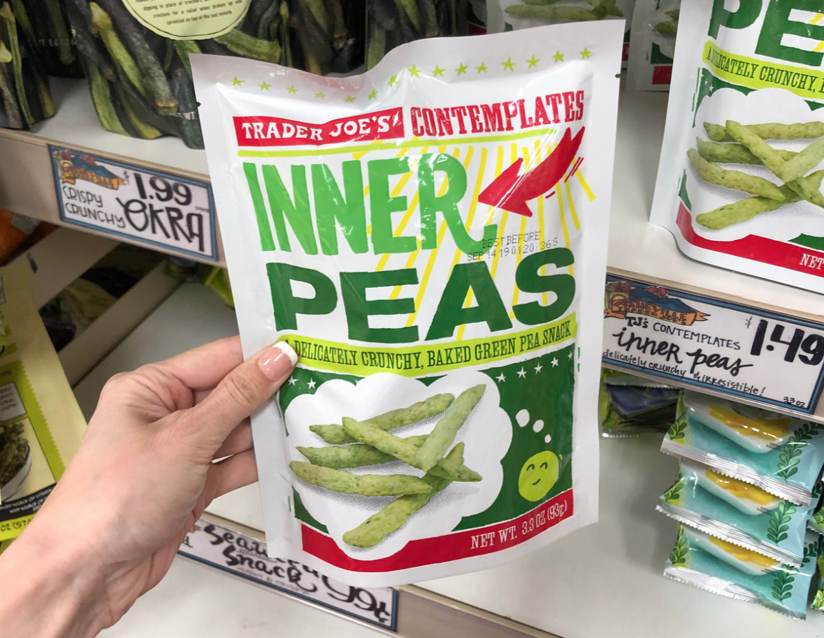 Trader Joe's inner peas snack